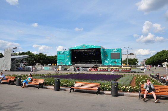 Москва, лето 2014. ЦПКО