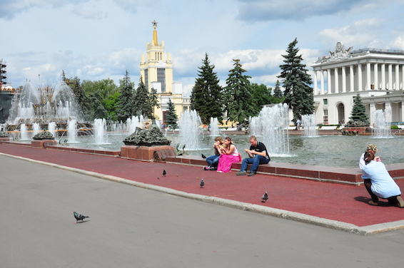 Москва, лето 2014. ВДНХ
